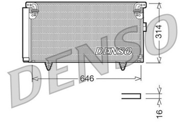 РАДИАТОР КОНДИЦИОНЕРА SUBARU