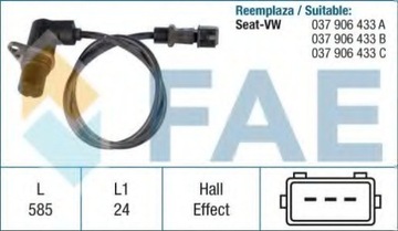 ДАТЧИК ОБОРОТОВ ВАЛА ШАТУННЫЕ. VW