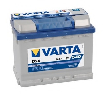 АККУМУЛЯТОР VARTA BLUE 60AH 540A L- D24