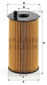 MANN-FILTER HU 934/1 X ФИЛЬТР МАСЛА