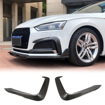 CARBON СПОЙЛЕР WLOTY БАМПЕРА VENT AUDI A5 S5 B9