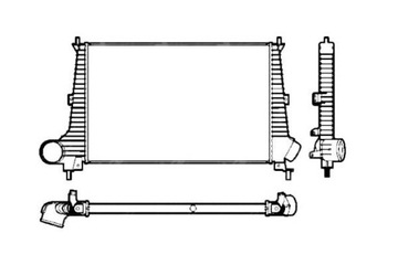 ИНТЕРКУЛЕР SAAB 9-5 2,0T 2,3T NRF