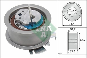 INA 531 0565 30 РОЛИК РЕМНЯ ГРМ