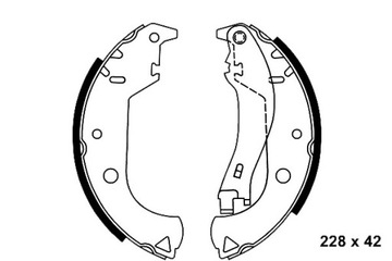 ATE КОЛОДКИ HAM. FIAT DOBLO 1,2-1,6/1,9 D 01-