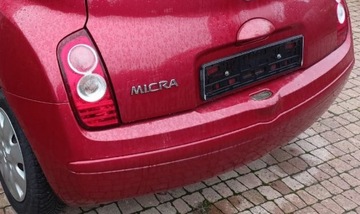 БАМПЕР ЗАДНИЙ NISSAN MICRA K12 07-10 HB РЕСТАЙЛ