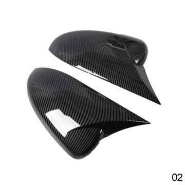 CARBON FIBRE2PCS ЗАЩИТА ЗЕРКАЛА ЗАДНЕГО АВТОМОБИЛЯ ДЛЯ CHEVROLET CRUZE 2