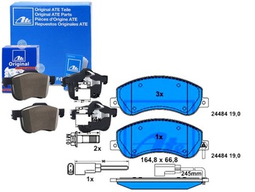 КОЛОДКИ ТОРМОЗНЫЕ FORD ПЕРЕД TRANSIT 2,2-3,2 TDCI 0