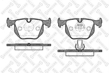 КОЛОДКИ ТОРМОЗНЫЕ BMW E38 2.8/4.0/5.0/2.5TDS/3.0D 9