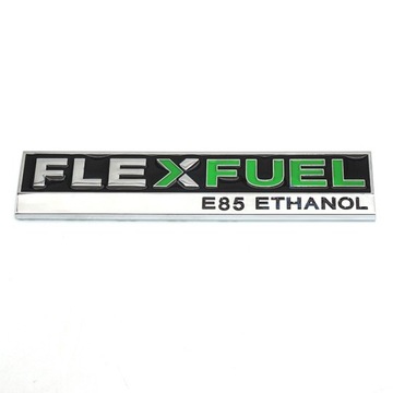 МЕТАЛИЧЕСКАЯ НАКЛЕЙКА NA АВТОМОБИЛЬ FORD FLEXFUEL