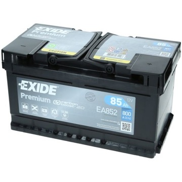 АККУМУЛЯТОР EXIDE PREMIUM EA852 12V 85AH 800A