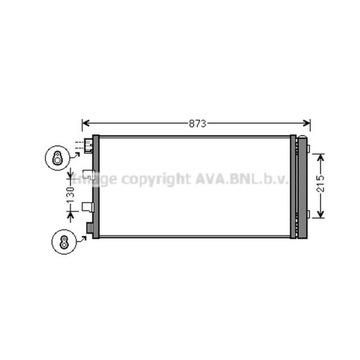 КОНДЕНСАТОР, КОНДИЦИОНЕР AVA QUALITY COOLING RTA5475D