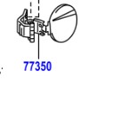 TOYOTA OE КРЫШКА КРИШКА ЗАЛИВНОЙ ГОРЛОВИНЫ ТОПЛИВА 77350-0D080