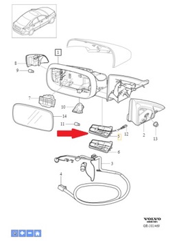 ДАТЧИК ТЕМПЕРАТУРЫ VOLVO S40/V50 OE 30716713