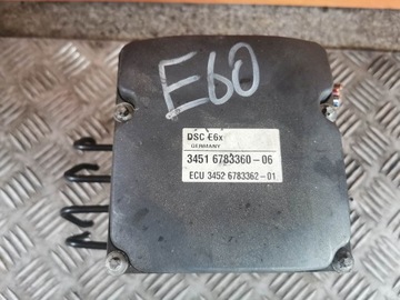 НАСОС БЛОК УПРАВЛЕНИЯ ABS DSC BMW E60 OE 3451 6783360-06