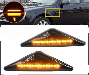 PŁYWAJĄCE ПОВОРОТНИКИ LED (СВЕТОДИОД ) FORD MONDEO MK3 FOCUS