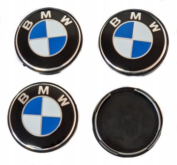 BMW КОЛПАЧКИ KAPSLE КОЛПАЧКИ ZNACZKI ЛОГОТИП DO ДИСКОВ 59MM/55MM