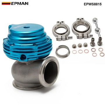 MVS 38mm Wastegate Aluminum Top Steel V-band