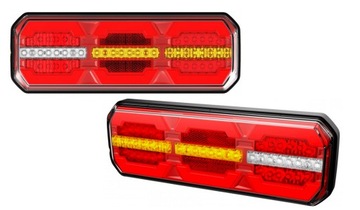 КОМПЛЕКТ ФАРА MAN DAF MERCEDES IVECO RENAULT ФОНАРИ ЗАД LED (СВЕТОДИОД ) DIODA NEON 12/24V