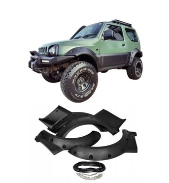 РОЗШИРИТЕЛЬ КРЫЛА / FENDERY LLDPE SUZUKI JIMNY GEN 3 ДВИГАТЕЛЬ 1.3 (1998-18)