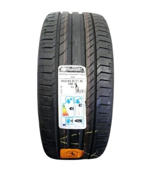 265/45R21 CONTINENTAL CONTISPORTCONTACT 5 // НОВЫЙ