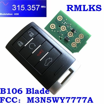 ДЛЯ CADILLAC CTS STS 2008-2014 FCC ID: M3N5WY7777A