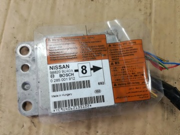 NISSAN NOTE E11 МОДУЛЬ СЕНСОР ПОДУШЕК 988209U40A