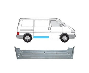 РЕМ.КОМПЛЕКТ ДВЕРЬ VW TRANSPORTER CARAVELLE 08.96-