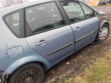 RENAULT SCENIC II ДВЕРЬ ЛЕВАЯ ПРАВОЕ