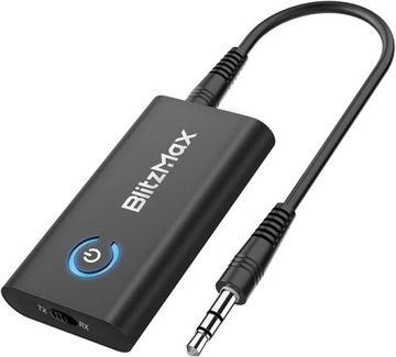 TRANSMITER АВТОМОБИЛЬНЫЙ AUDIO BLUETOOTH5.2 АДАПТЕР 250MAH BM-BT05 BLITZMAX