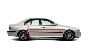 ОРИГИНАЛЬНЫЙ КОМПЛЕКТ LISTEW БОКОВЫХ BMW E39 CHROMLINE