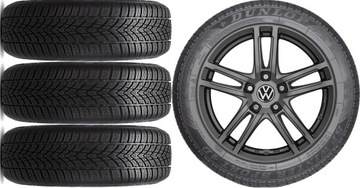 НОВЫЕ ШЕСТЕРНИ ЗИМА VW SHARAN 7N DUNLOP 225/50R17