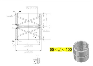 САЙЛЕНТБЛОК СТАЛЬНОЙ КАЛЕНАЯ 100X120X100 # BIELAK