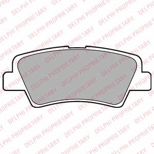 Brake pads rear delphi lp2295, buy