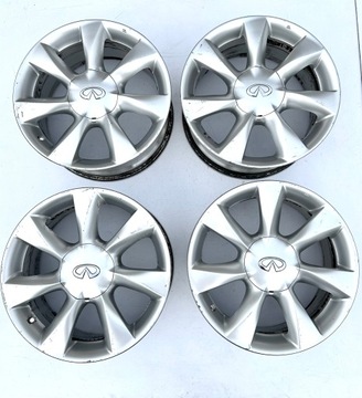 INFINITI FX EX 5X114.3 7.5J 17 ДЮЙМОВ ДИСКИ ДИСК ДИСК ЗАГЛУШКА АЛЛЮМИНИЕВЫЕХ OE