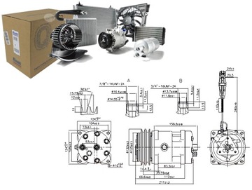 КОМПРЕССОР КОНДИЦИОНЕРА MAN E2000 F2000 F90 G90 L2000 M 2000 L M 2000