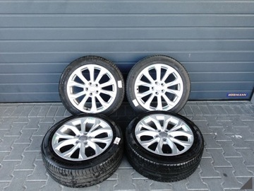 AUDI A6 S6 4G0 C7 8JX18 ET39 MICHELIN 245/45 КОМПЛЕКТ FELGI+OPONY 7MM ЛЕТО