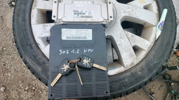 БЛОК УПРАВЛЕНИЯ ПРЕДОХРАНИТЕЛЕЙ 9644098380 ECU 0261206943 СТАРТЕР PEUGEOT 307 1.6 NFU