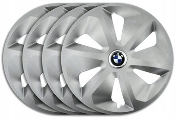 КОЛПАКИ 16'' BMW - E46 E90 E60 E87 F20 SREBRNE RCS