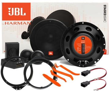 JBL STAGE2 604C ДИНАМИКИ OPEL VECTRA B C ПЕРЕД ЗАД