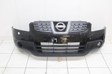 NISSAN QASHQAI I J10 06-09R БАМПЕР ПЕРЕД ПЕРЕДНИЙ + РЕШЁТКА КСЕНОН