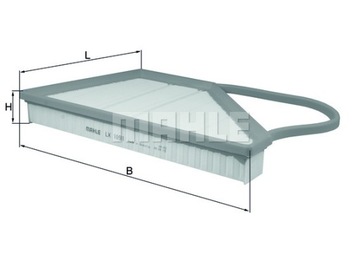 ФІЛЬТРА ВОЗДУХА MAHLE LX 1091 + В ПОДАРОК