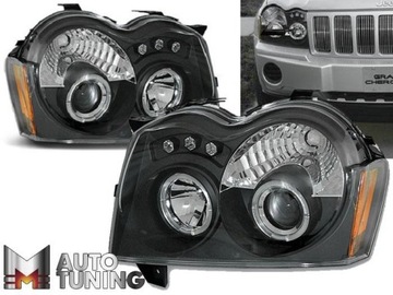 ФОНАРИ CHRYSLER JEEP GRAND CHEROKEE 05-08 ANGEL EYE