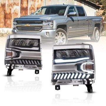 РЕФЛЕКТОРЫ ФАРИ ПЕРЕД CHEVROLET SILVERADO 1500 16-18 VLAND