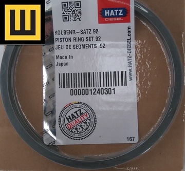 КОЛЬЦА HATZ 2 G 40 - 01240301