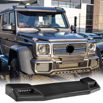 CARBON СПОЙЛЕР ПЕРЕД КРЫЛО АНТИКРЫЛО MERCEDES BENZ W463 G550 G63 G65 AMG