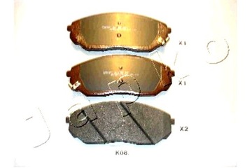 JAPKO КОЛОДКИ ТОРМОЗНЫЕ