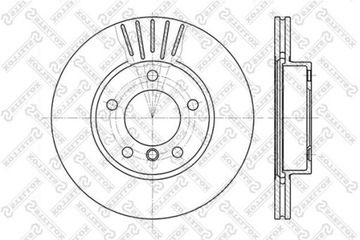 ДИСК ТОРМОЗНОЙ BMW 3 (E36) 325 TDS 93-98