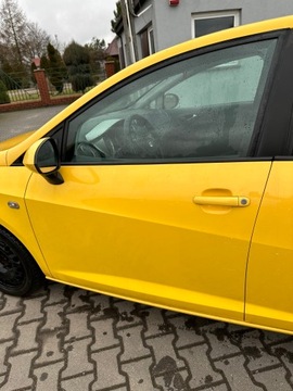 SEAT IBIZA IV 6J 5D LS1A ДВЕРЬ ЛЕВАЯ ПЕРЕДНЯЯ КОМПЛЕКТНЫЕ W ЦВЕТ