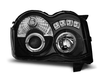 ФОНАРИ ПЕРЕДНЯЯ JEEP GRAND CHEROKEE 08-10 ANGEL EYE