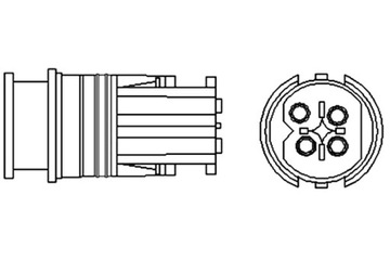 MAGNETI MARELLI ЗОНД ЛЯМБДА MERCEDES C CL203 C T-MODEL S203 C W203 M